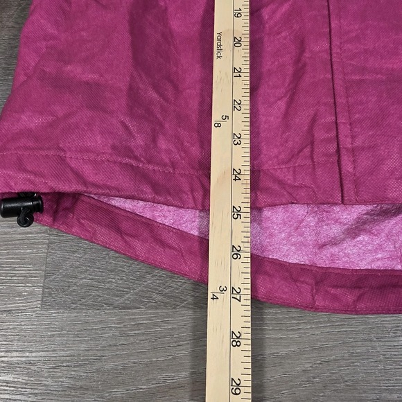 Frogg Toggs Womens Large Pink Rain Jacket Ultra Lite Full Zip Hood‎ Coat Majenta - Picture 4 of 5